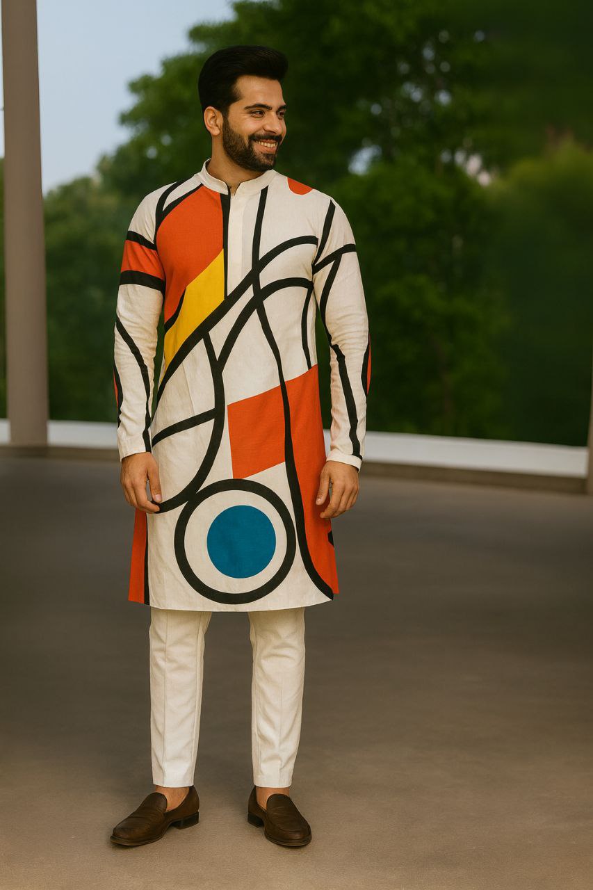 ♦️ নতুন কালেকশন | চায়না মাইক্রোস্টিচ পাঞ্জাবি ♦️